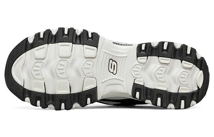 Кроссовки Skechers D'Lites 1.0 Black White - изображение 6