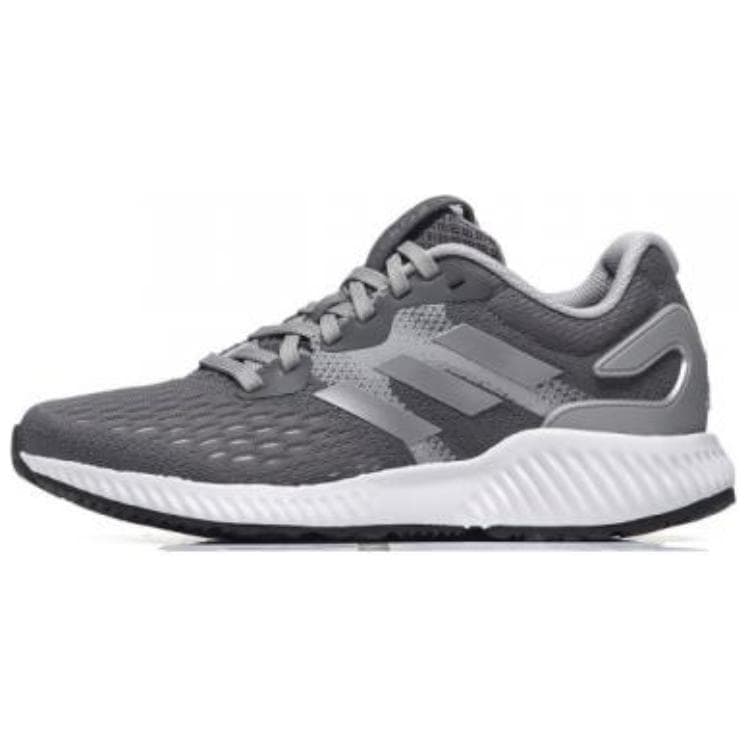 Кроссовки для бега Adidas Aerobounce Износостойкие Низкие Беговые кроссовки Женские Серые - изображение 1