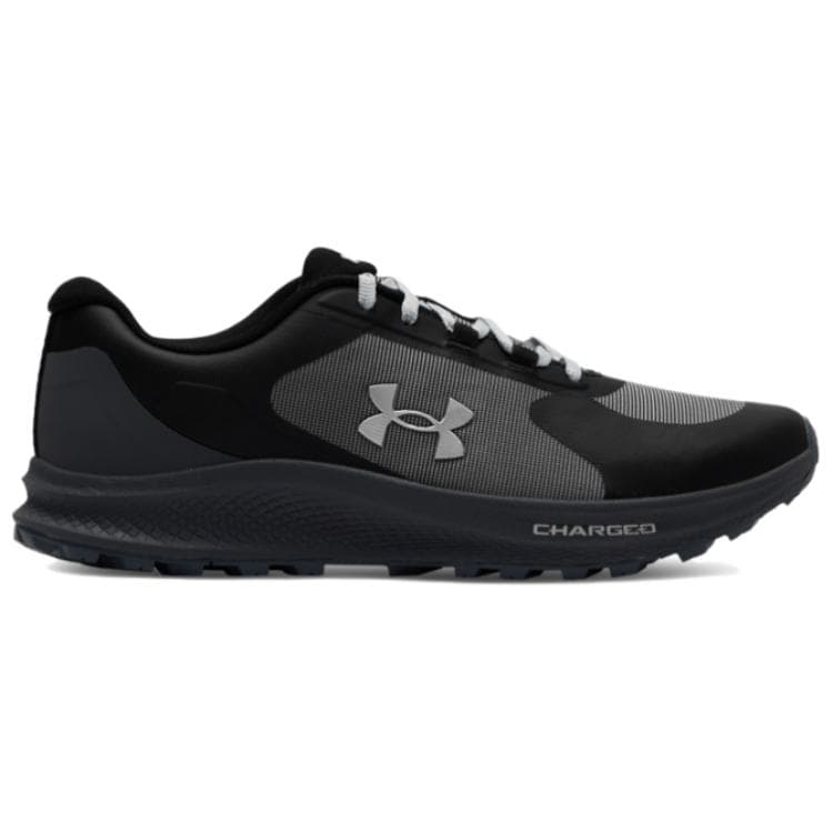 Кроссовки для бега Under Armour Charged Bandit Trail 3 Устойчивые к истиранию Дышащие Низкие Повседневные Беговые Кроссовки Мужские Черные - изображение 2