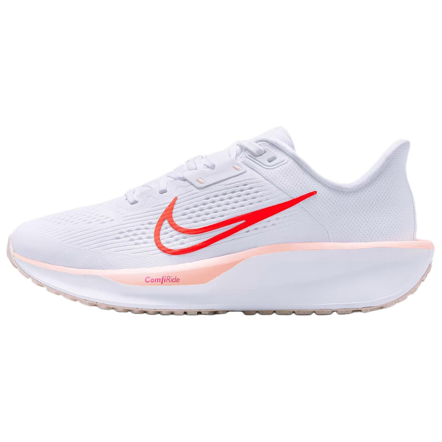Кроссовки для бега NIKE QUEST 6 Поддержка Беговые кроссовки Женские Белый Красный - изображение 1