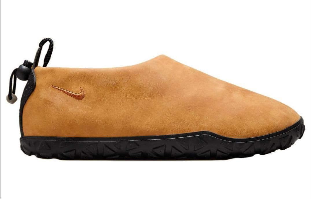 Кроссовки Nike ACG Moc Low Топ Уличная обувь Унисекс Коричнево-черный - изображение 2