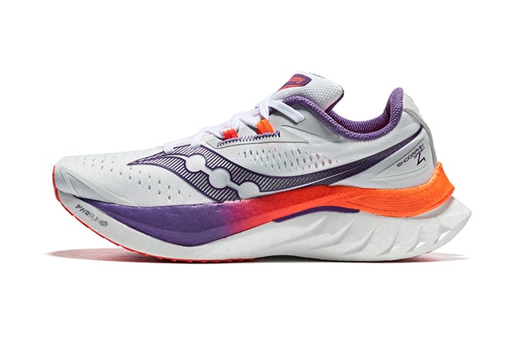 Кроссовки для бега Saucony Endorphin Speed 4 White Purple - изображение 1