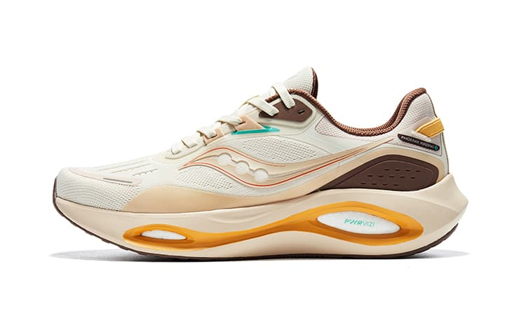 Кроссовки для бега Saucony Phoenix Inferno 3 Beige Brown - изображение 1
