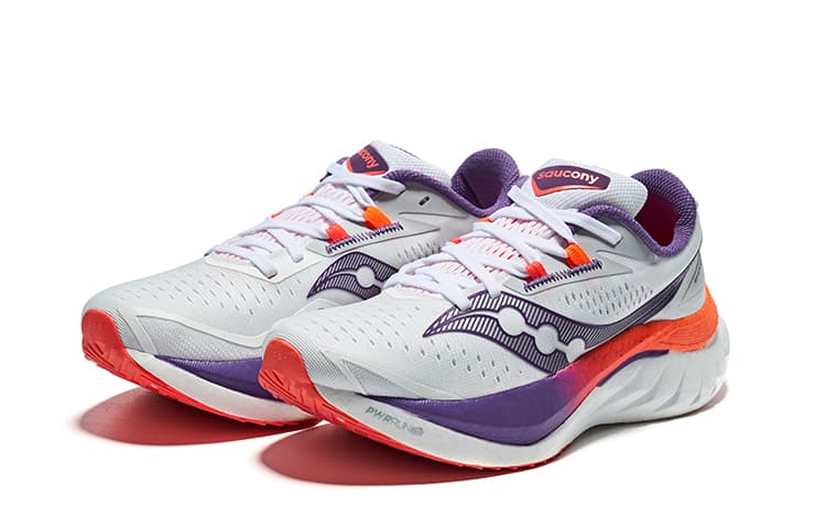 Кроссовки для бега Saucony Endorphin Speed 4 White Purple - изображение 3