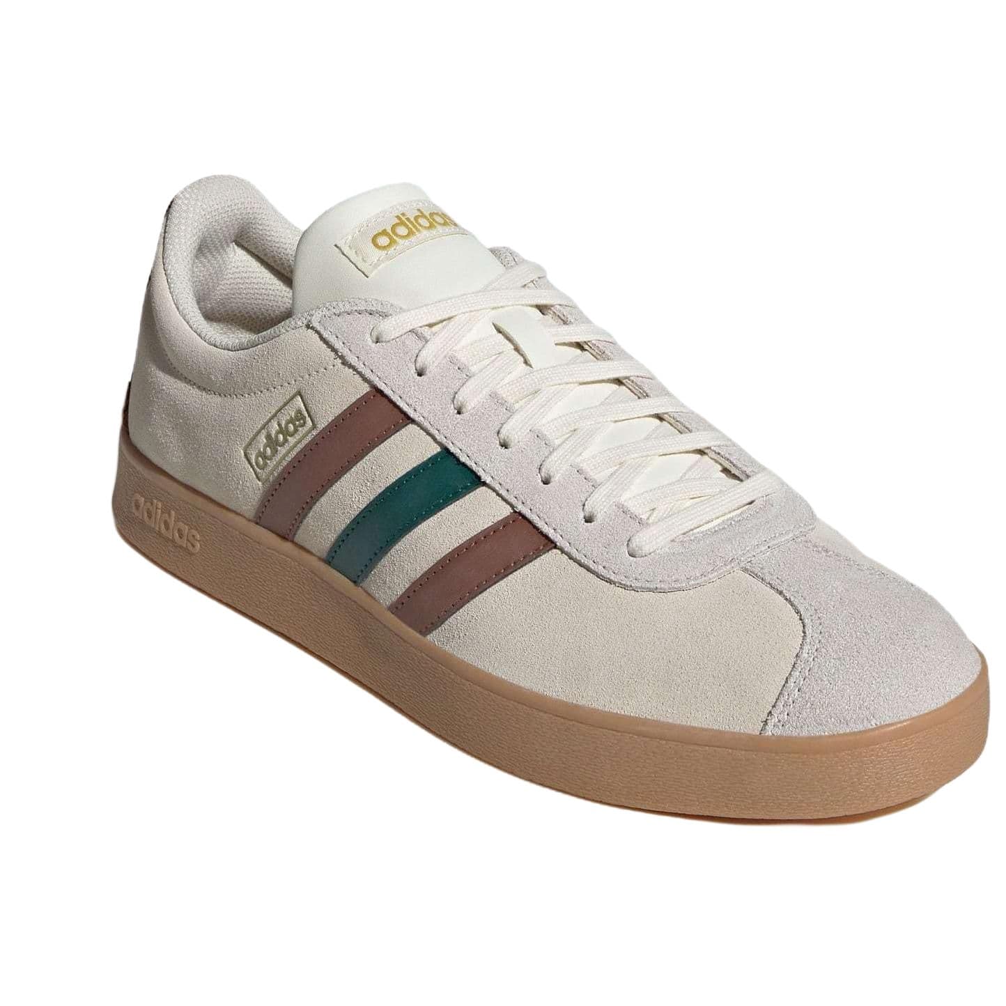 Кроссовки Adidas VL Court 2,0 Low Скейтборд Обувь Унисекс Светло-Коричневый - изображение 4