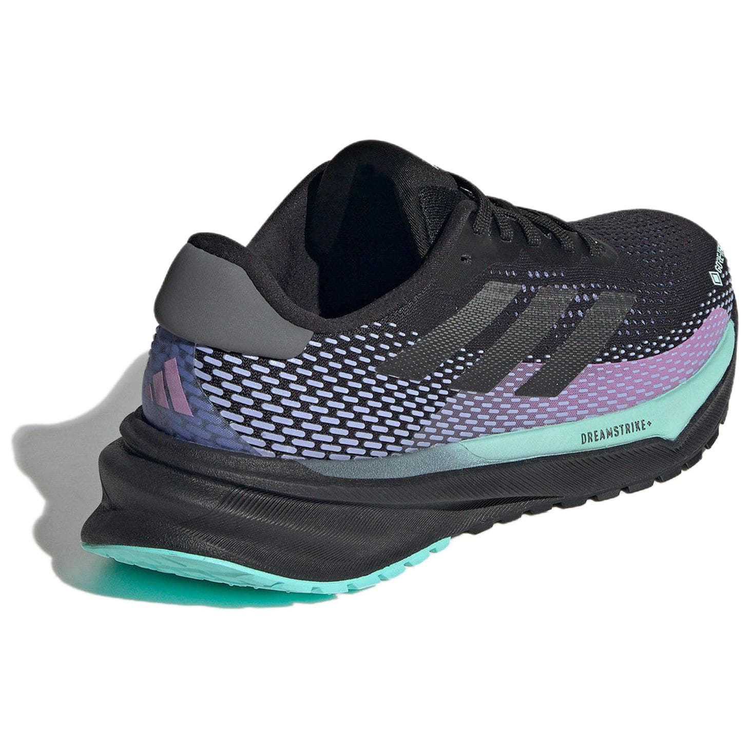 Кроссовки для бега Adidas Supernova Амортизация Износостойкие Низкие Кроссовки для Бега Женские Черные - изображение 4
