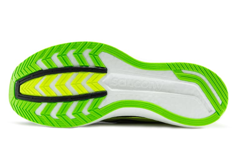 Кроссовки для бега Saucony Endorphin Pro Black Green - изображение 5