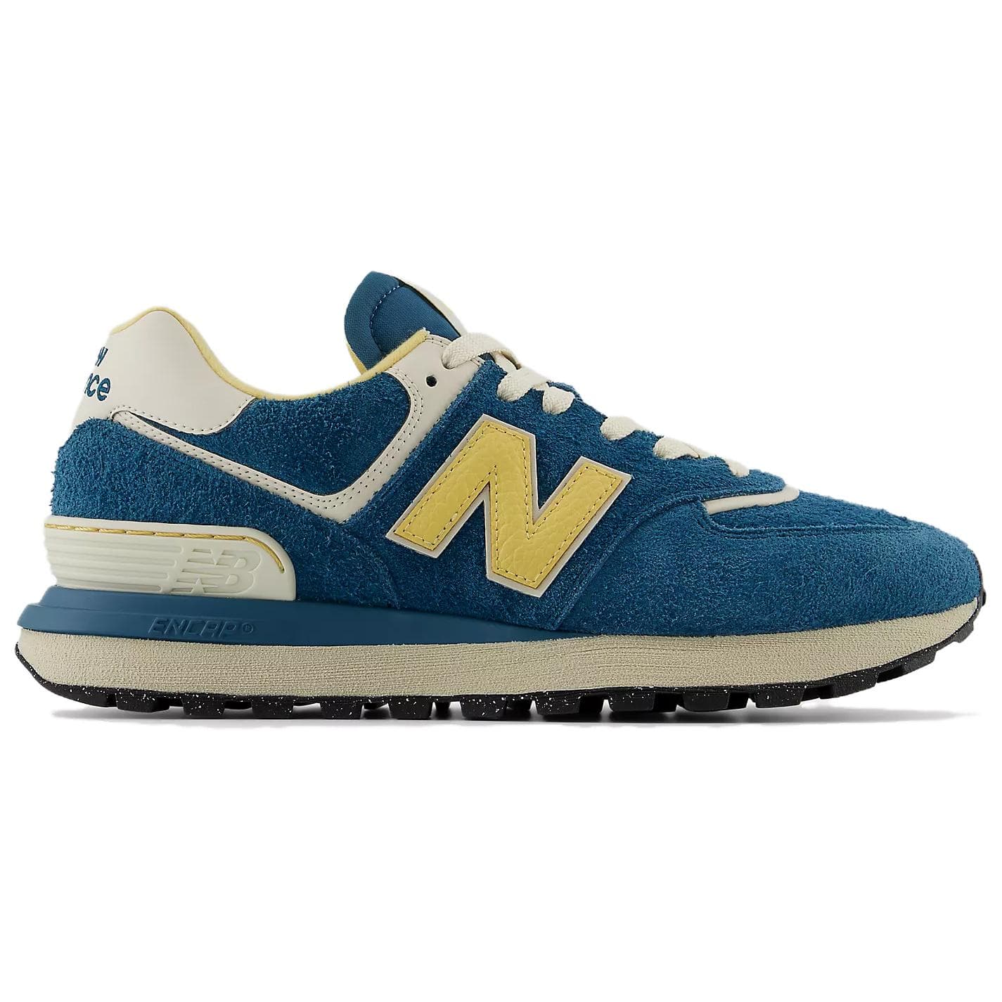 Кроссовки для бега New Balance 574 Legacy Low Беговые кроссовки Мужские Синие Белые Желтые - изображение 2