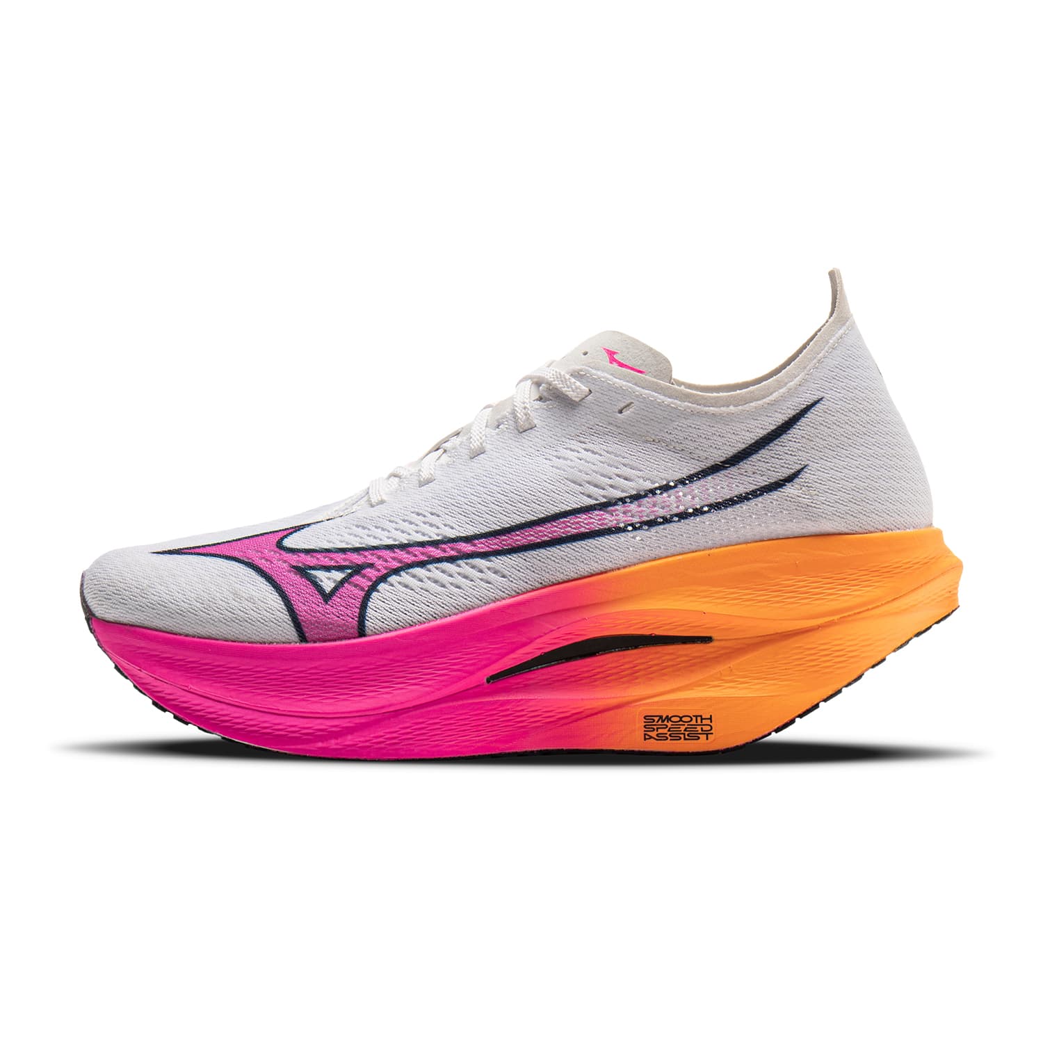 Кроссовки для бега Mizuno WAVE REBELLION PRO 3 Низкие Беговые Кроссовки Унисекс Белые - изображение 1