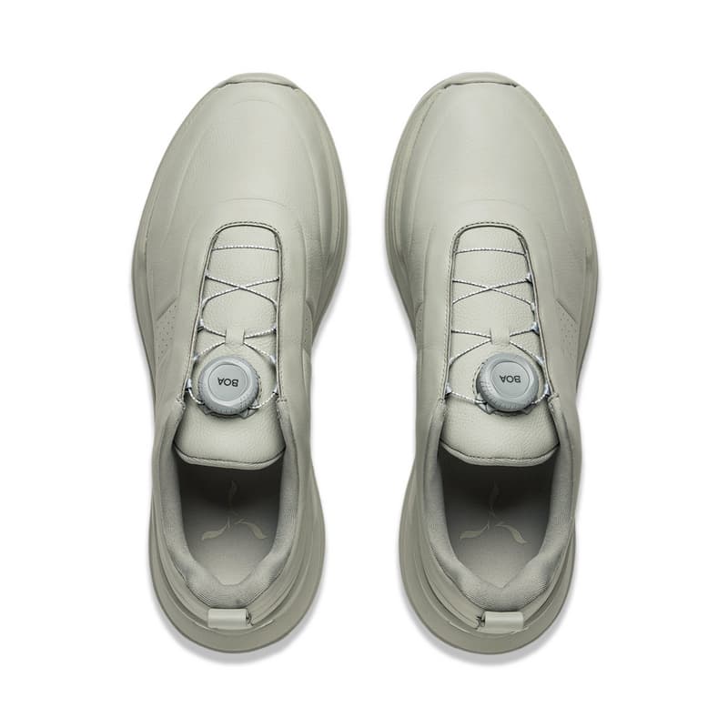 Кроссовки для бега LI-NING 1990 Модный комфортный износостойкий противоскользящий лоу-топ беговые кроссовки мужской серый - изображение 4