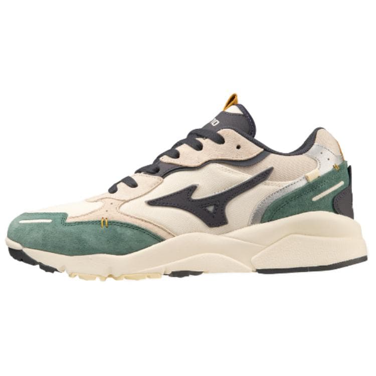 Кроссовки для бега Mizuno Sky Medal Амортизация Противоскользящие Низкий Топ Повседневные Беговые Кроссовки Унисекс Бежевые - изображение 1