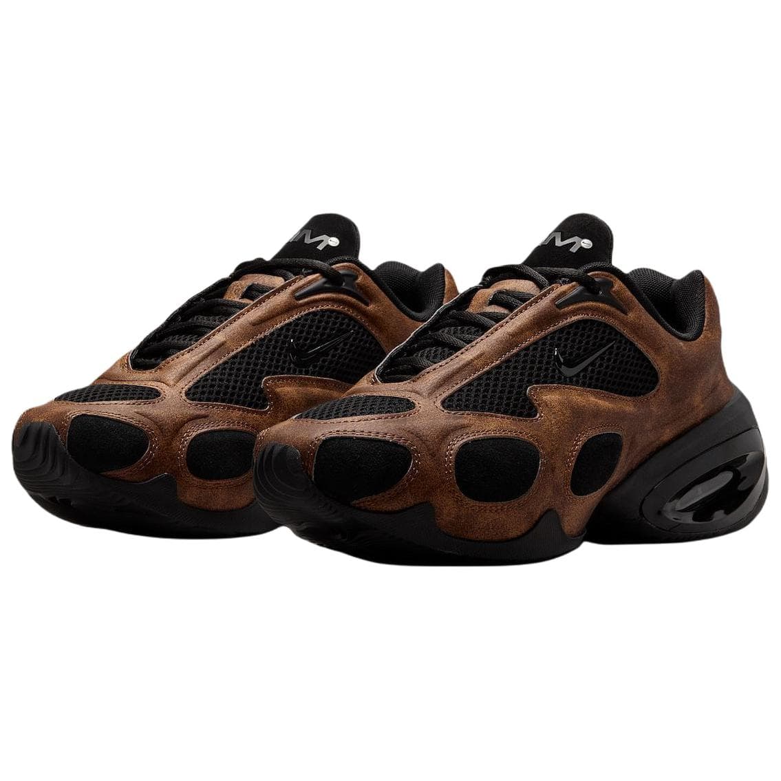 Кроссовки Nike Air Max Muse Abrasion Resistant Поддержка Abrasion Resistant Поддержка Низкие Кроссовки для Бега Женские Коричневые - изображение 3