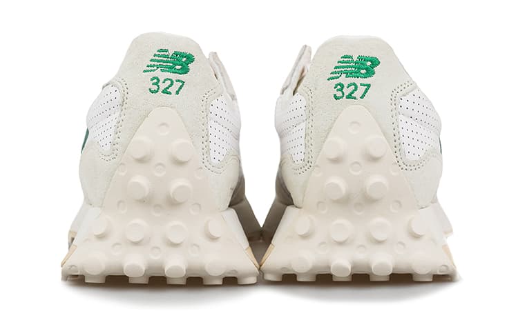 Кроссовки для бега CASABLANCA x New Balance 327 White Green - изображение 4