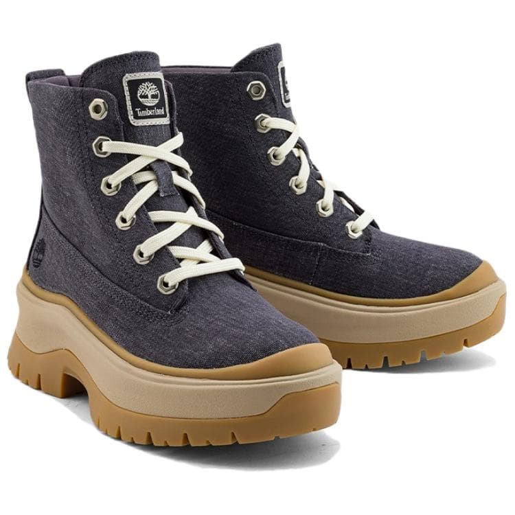 Сапоги Timberland Ботильоны Женские Темно-Серый - изображение 3