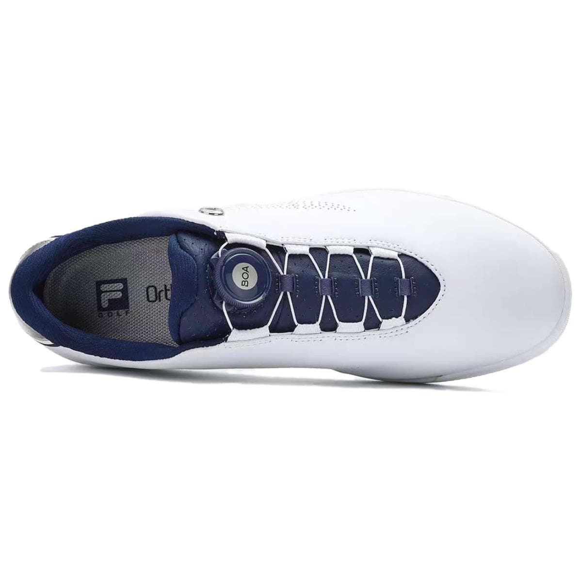 Кроссовки для гольфа FILA On-Green White Blue - изображение 3