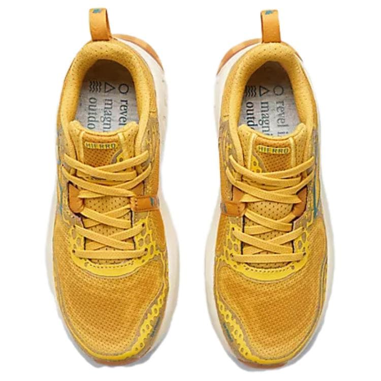 Кроссовки для бега New Balance Hierro V8 Low Топ Беговые кроссовки Женские Лимон - изображение 5