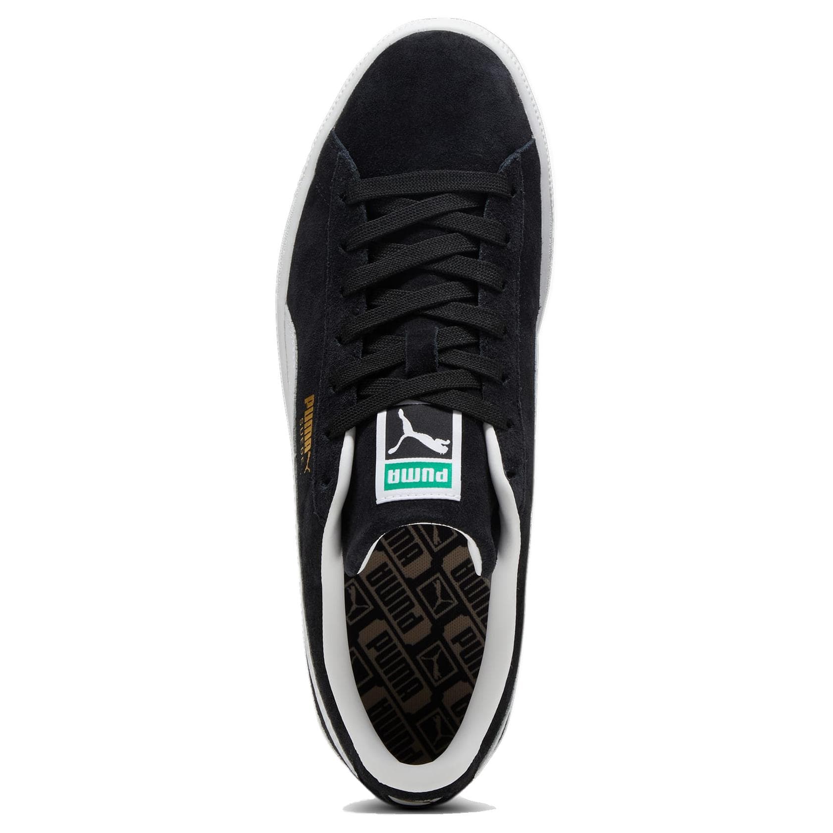 Кроссовки PUMA Suede Classic Black White - изображение 4