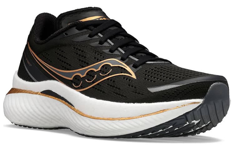 Кроссовки для бега Saucony Endorphin Speed 3 Black Gold - изображение 3