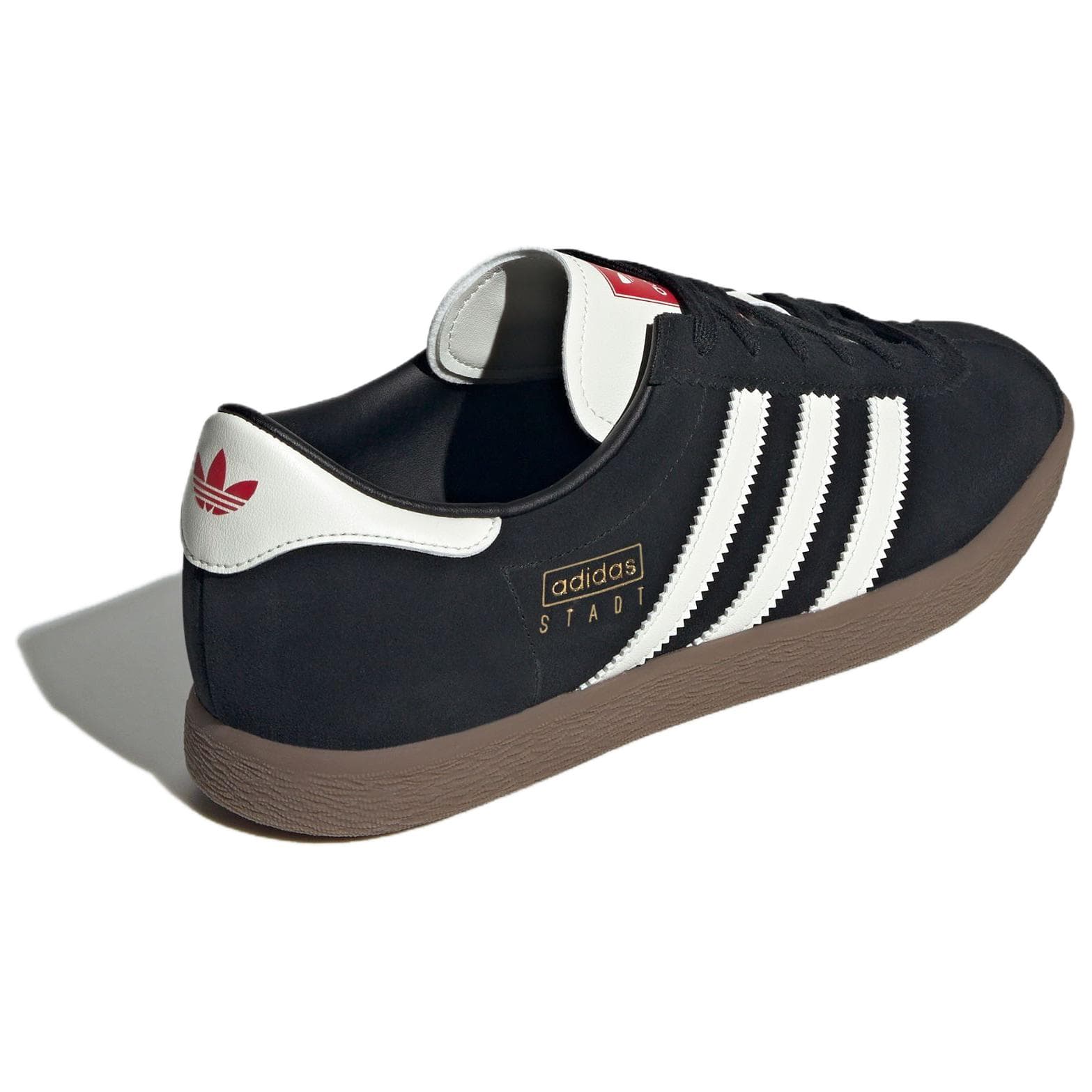 Кроссовки Adidas Originals Stadt Low Топ Кеды немецкой армии (GAT) Унисекс Черный - изображение 5
