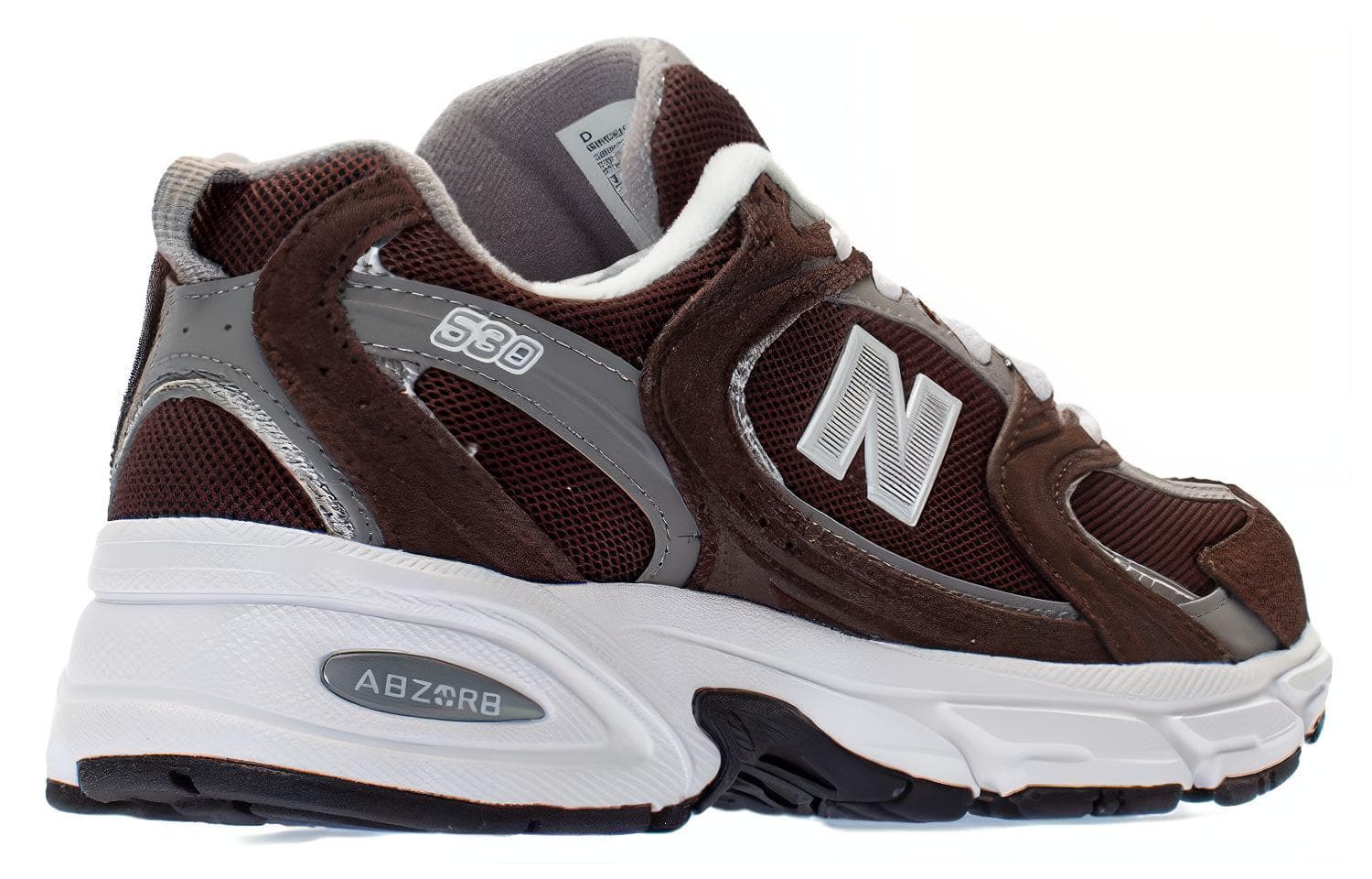 Кроссовки для бега New Balance 530 Brown White - изображение 4