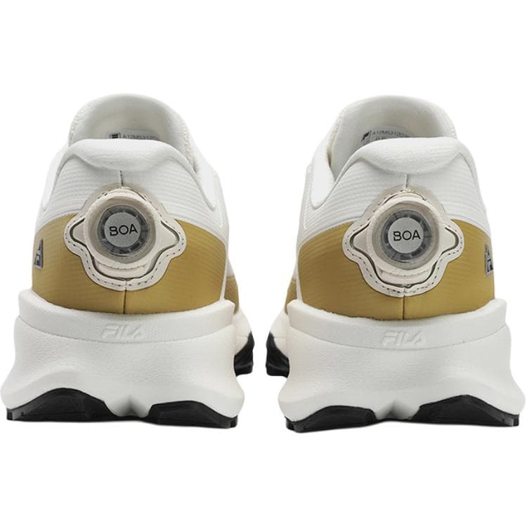 Кроссовки для бега FILA LYNX BOA 3+ Низкие беговые кроссовки для мужчин белые и желтые - изображение 3
