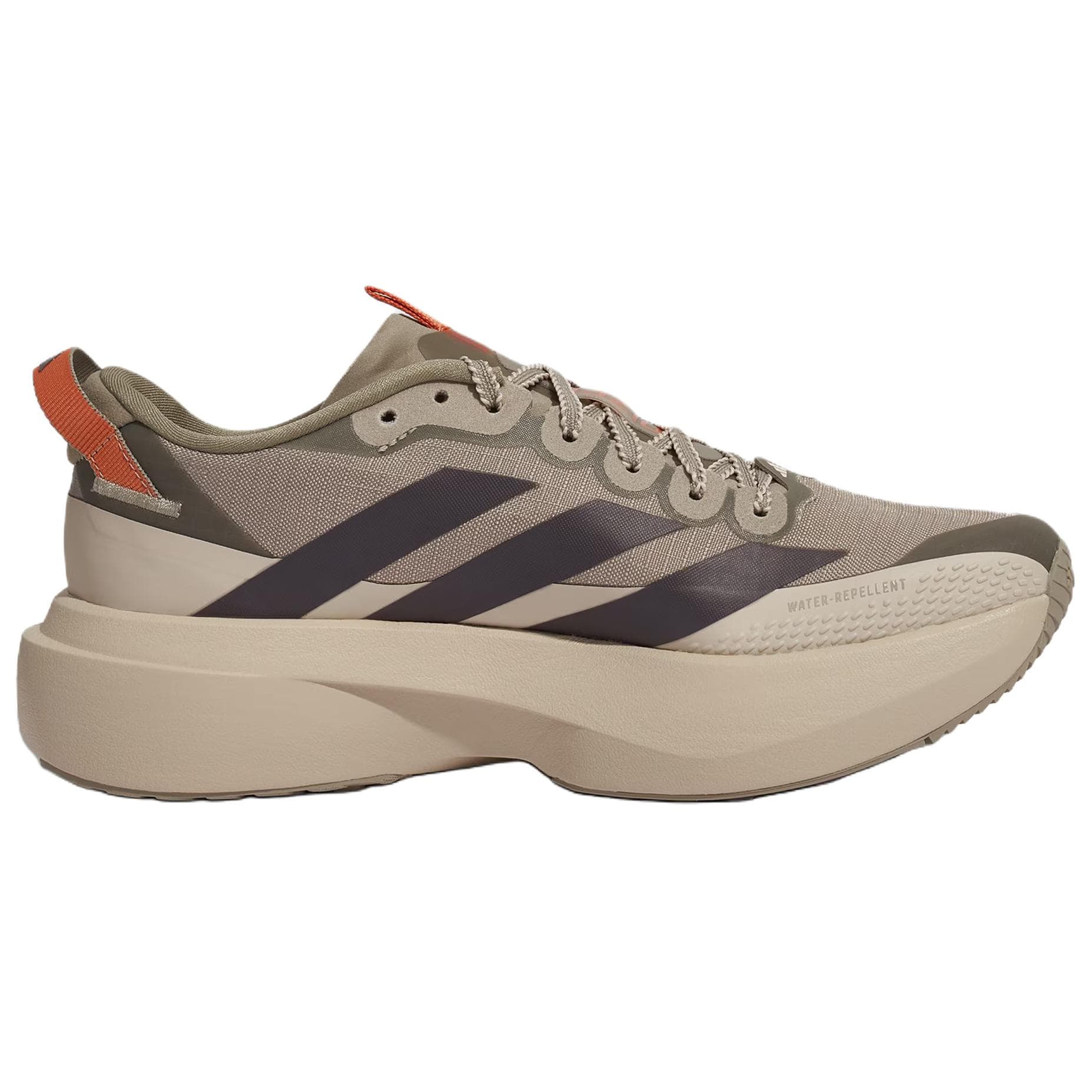 Кроссовки для бега Adidas Adizero EVO SL визуально увеличивает рост Марафон Беговые кроссовки Женские Коричневый - изображение 2
