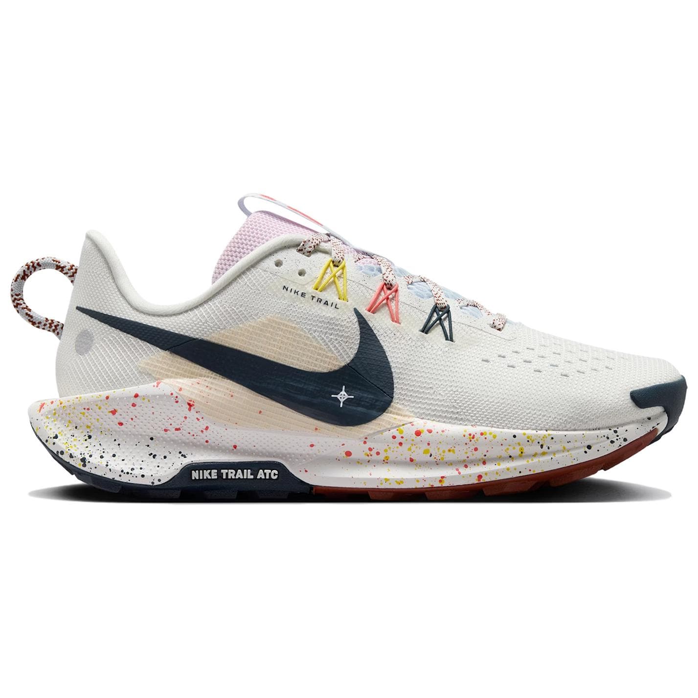 Кроссовки для бега Nike Pegasus Trail 5 Устойчивые к истиранию Низкие Повседневные Беговые Кроссовки Женские Серые - изображение 2