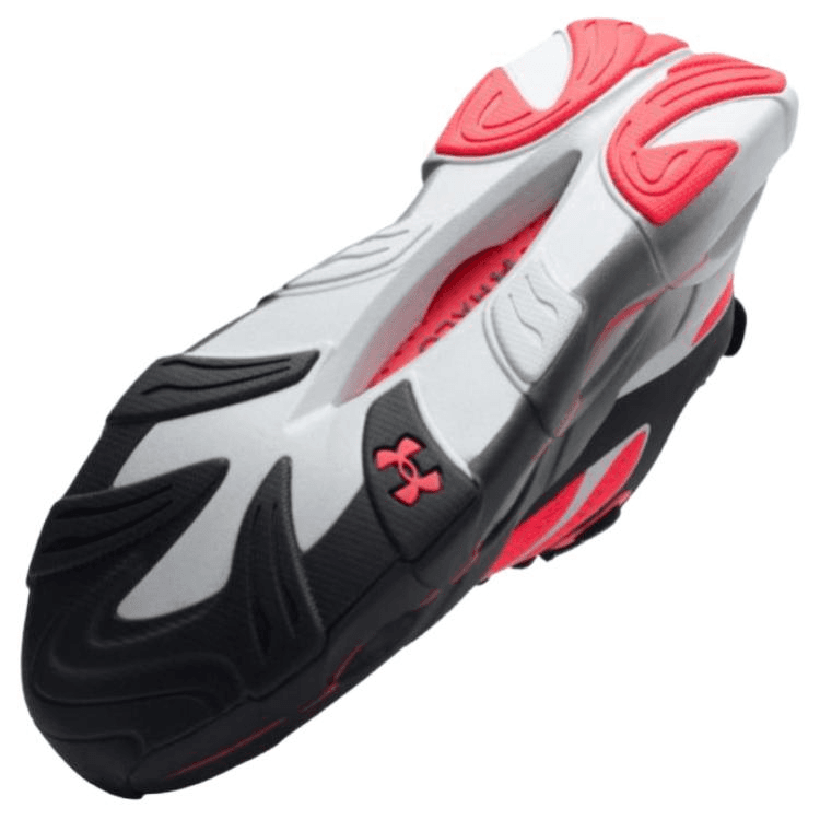Кроссовки для бега Under Armour Halo Racer Износостойкие Дышащие Низкие Беговые Кроссовки Женские Черные Красные - изображение 4