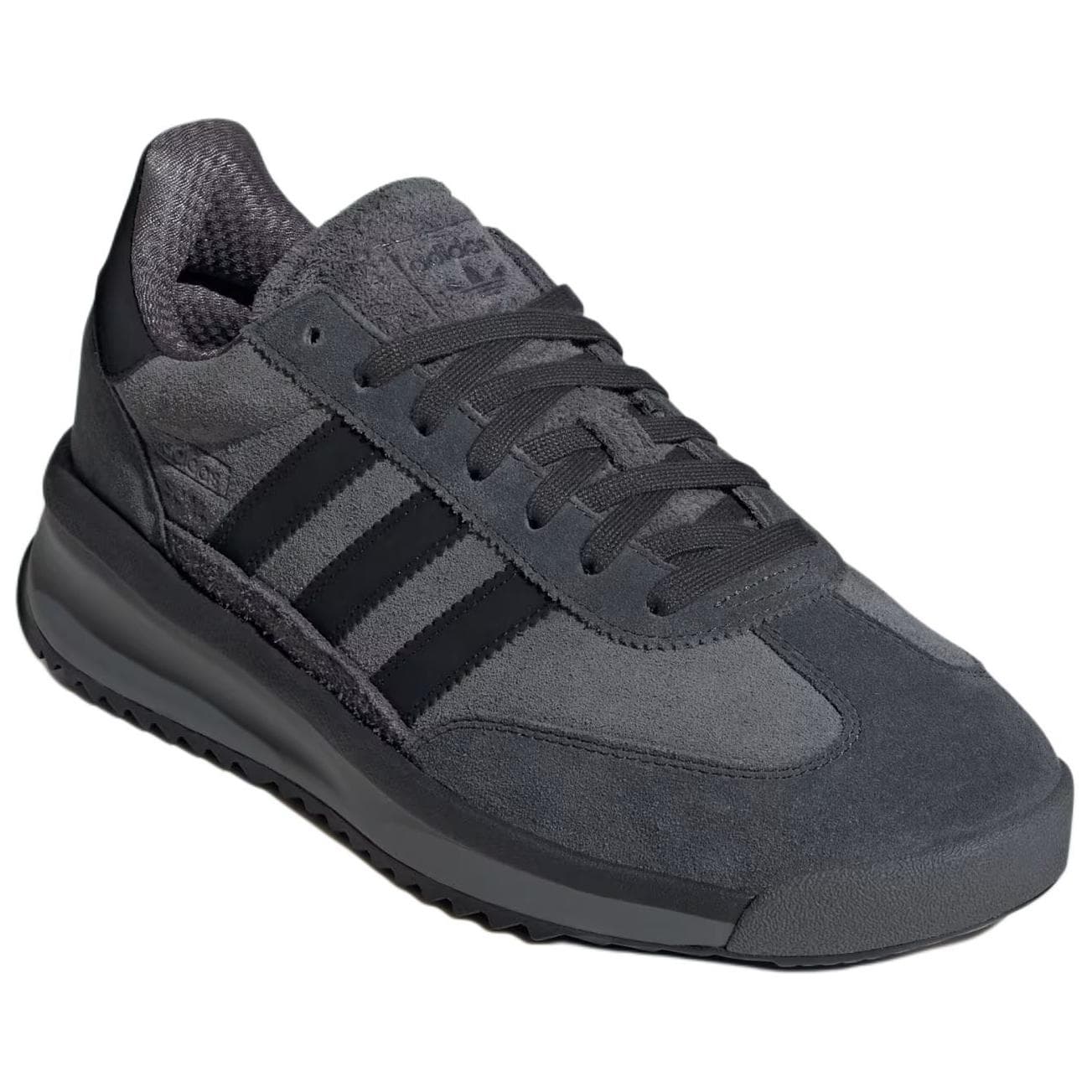 Кроссовки для бега Adidas Originals SL 72 Нейлоновые Низкие Беговые Кроссовки Унисекс Серые - изображение 3