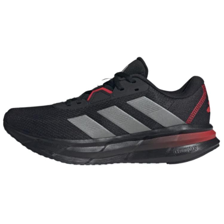 Кроссовки для бега Adidas Galaxy 7 Противоскользящие устойчивые к истиранию низкие беговые кроссовки мужские черные - изображение 1