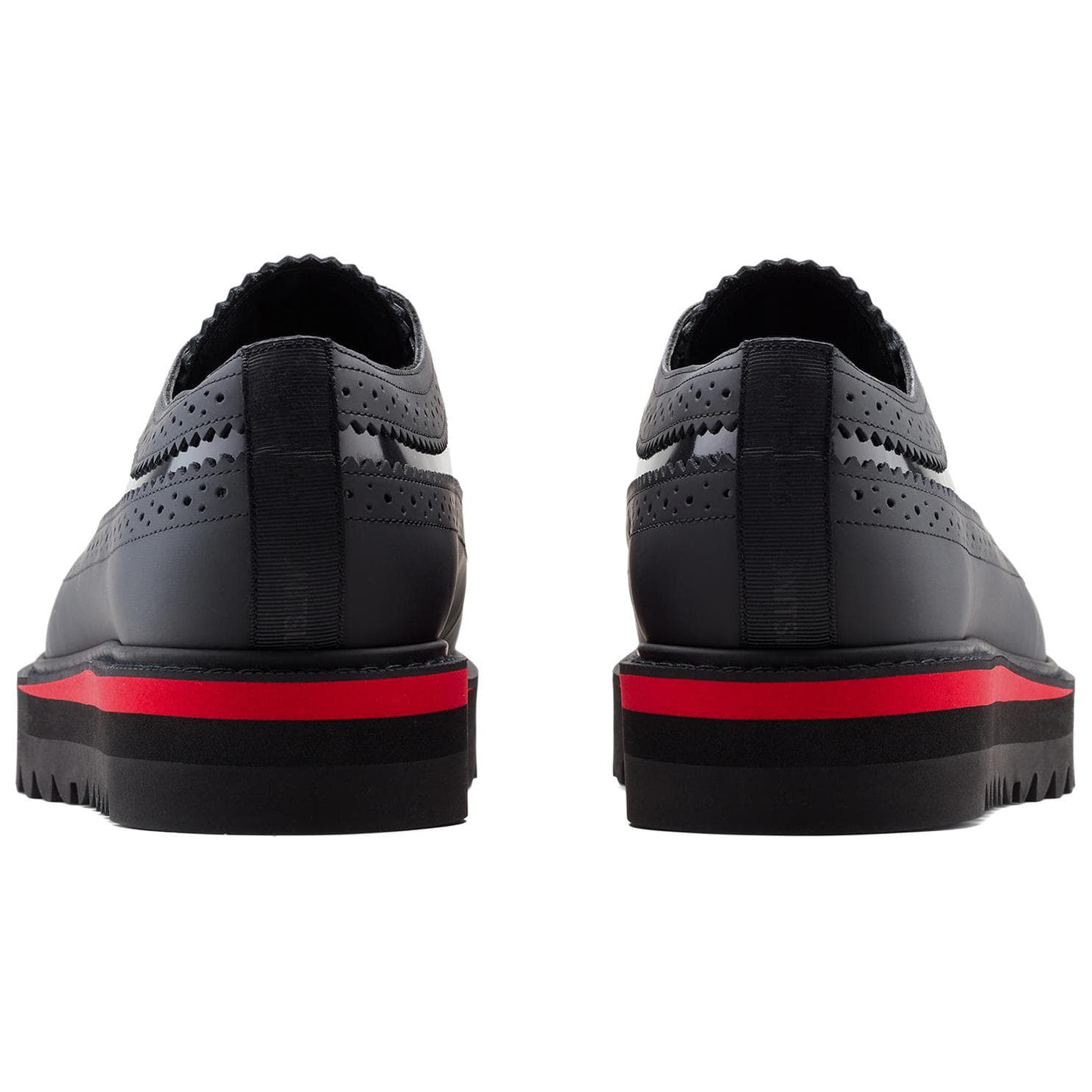 Ботинки Onitsuka Tiger BROGUE Мужская повседневная обувь Мужская Черный Красный - изображение 3