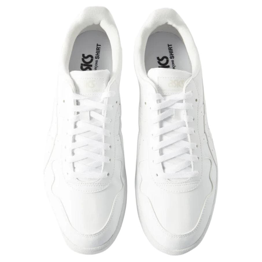 Кроссовки ASICS x COMME DES GARCONS SHIRT JAPAN S Классическая и Универсальная Скейтборд Обувь Мужская Белая - изображение 4