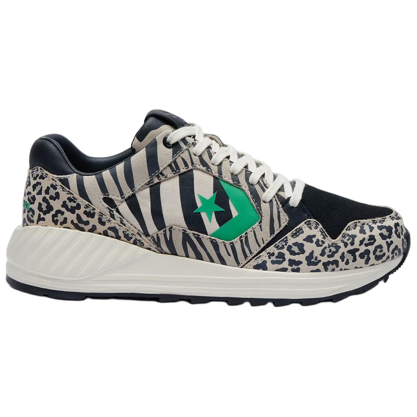 Кроссовки для бега DEAL x Converse WAVE TRAINER Мягкий и Комфортный Низкий Топ Повседневные Беговые Кроссовки Унисекс Белый Черный - изображение 2
