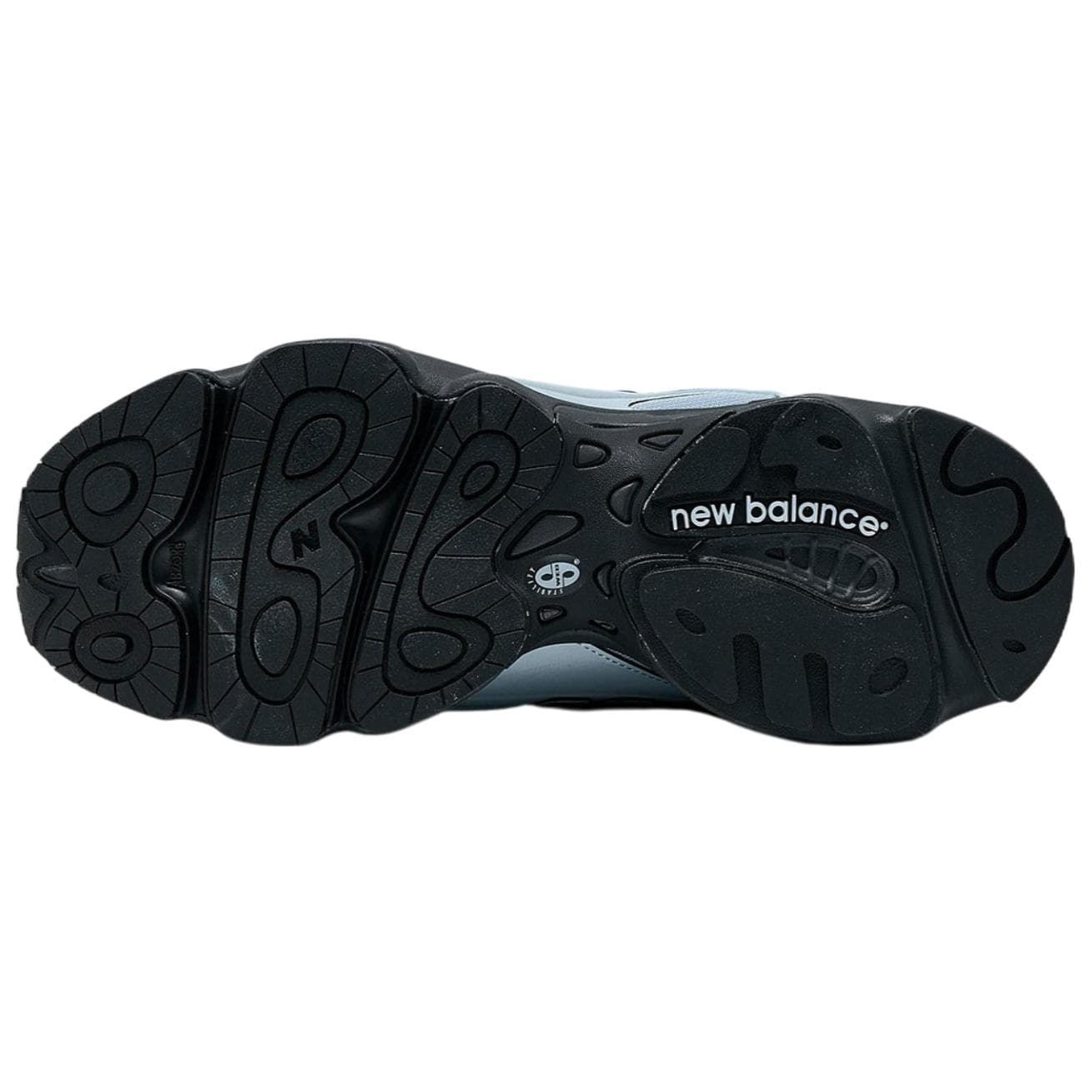 Кроссовки для бега New Balance NB 1000 Износостойкий Дышащий Износостойкий Дышащий Низкий Топ Беговые кроссовки Мужские Светло-синие - изображение 4