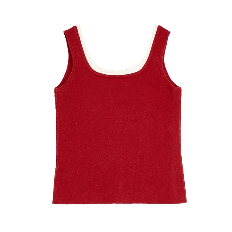Майка ELLE Red Women's Tank Tops - изображение 2