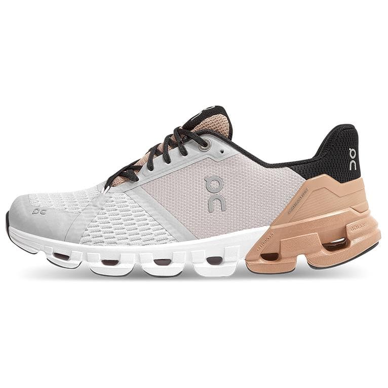 Кроссовки для бега On Cloudflyer Glacier Grey Rose Brown