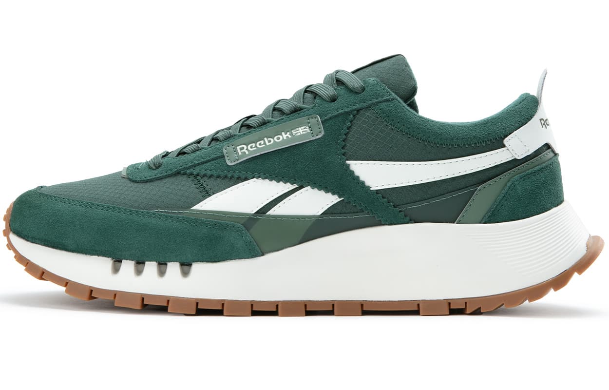 Кроссовки для бега REEBOK CL LEGACY W+ Низкие беговые кроссовки унисекс темно-зеленый - изображение 1
