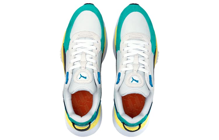 Кроссовки для бега PUMA Wild Rider Rollin White Blue Grey - изображение 3