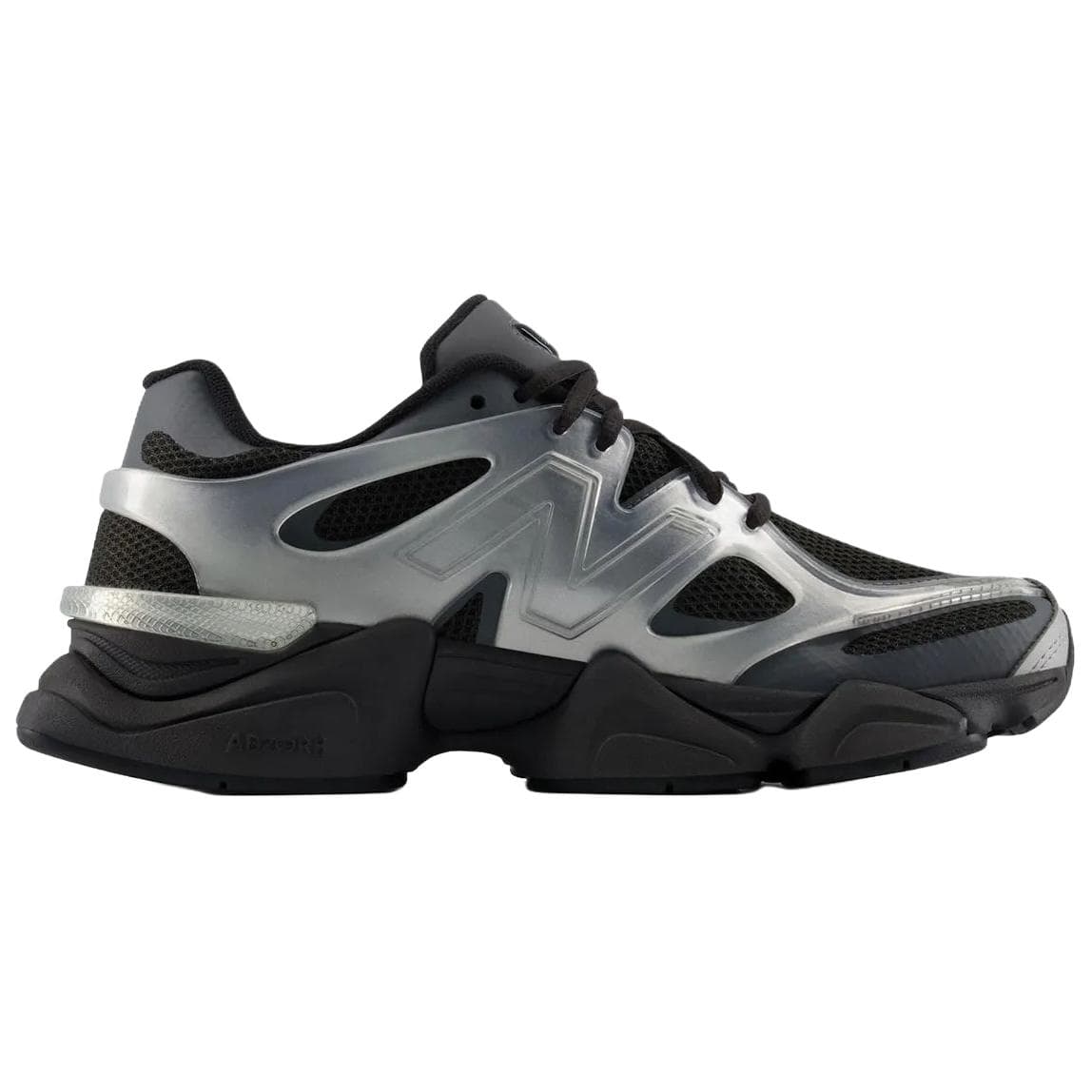 Кроссовки для бега New Balance NB 9060 X Классический Винтаж Беговые Кроссовки Мужские Черный Серебряный - изображение 2