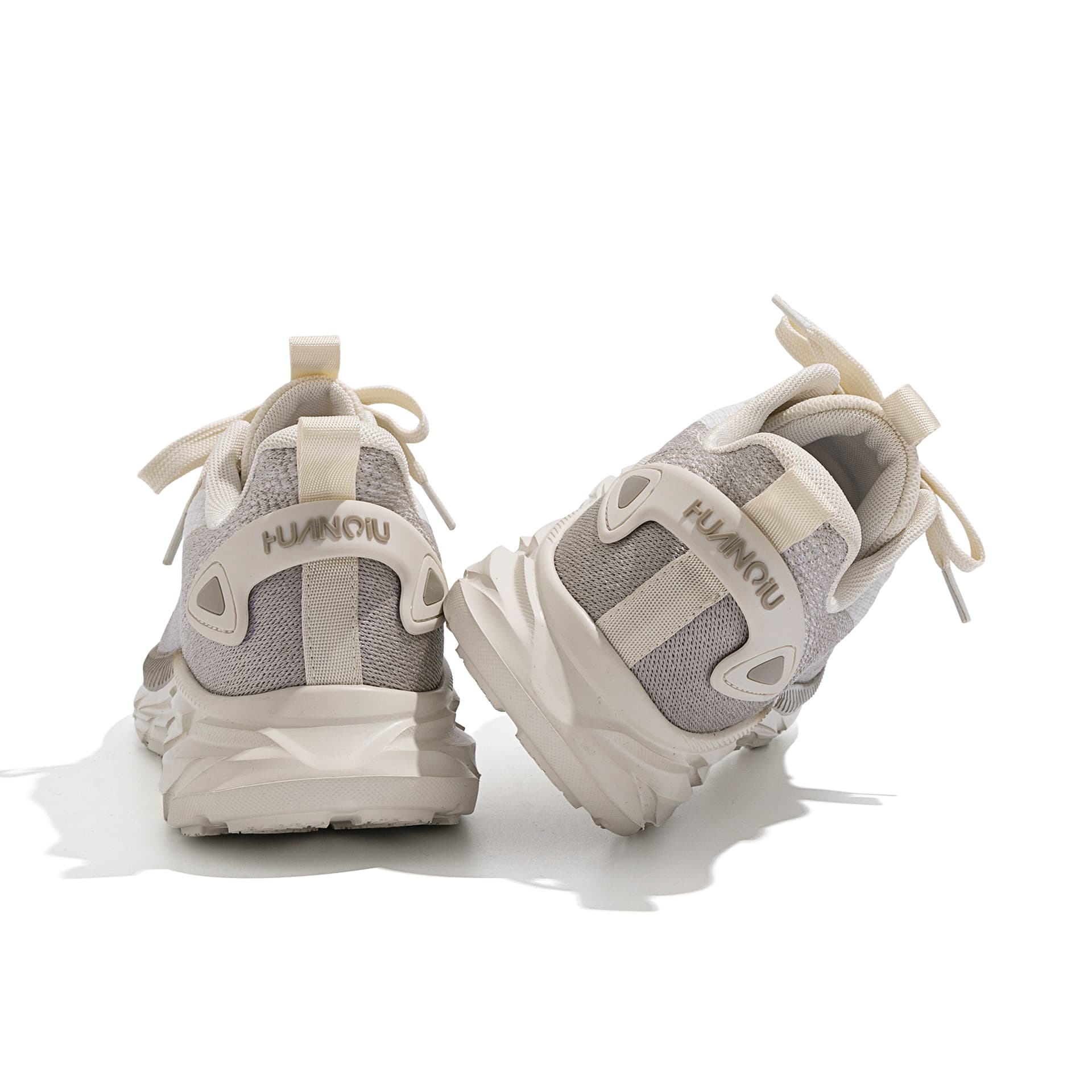 Кроссовки для бега HUANQIU Fashion Casual Running Shoes Khaki Grey - изображение 7