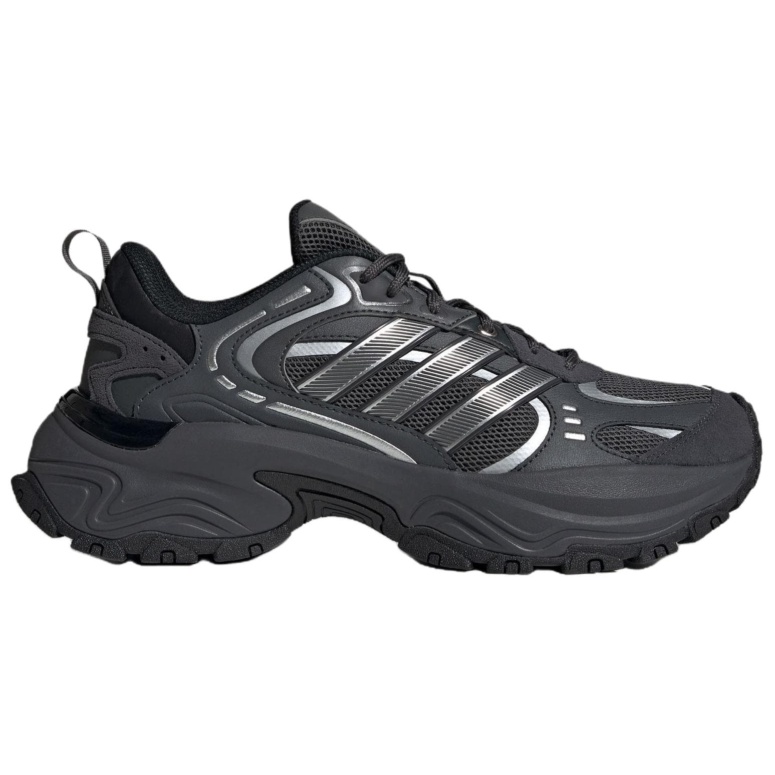 Кроссовки Adidas SHADOW FEVER Low Топ Кроссовки с Толстой Подошвой Унисекс Черные - изображение 2
