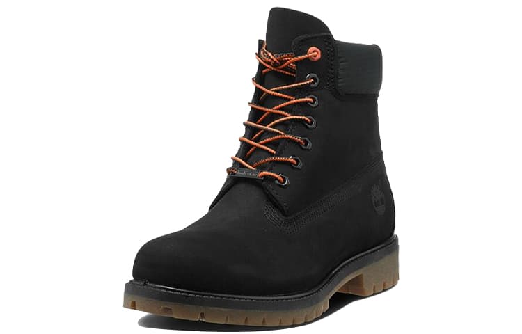 Ботинки уличные Timberland 6 Inch Classic Boot Black Wide - изображение 2