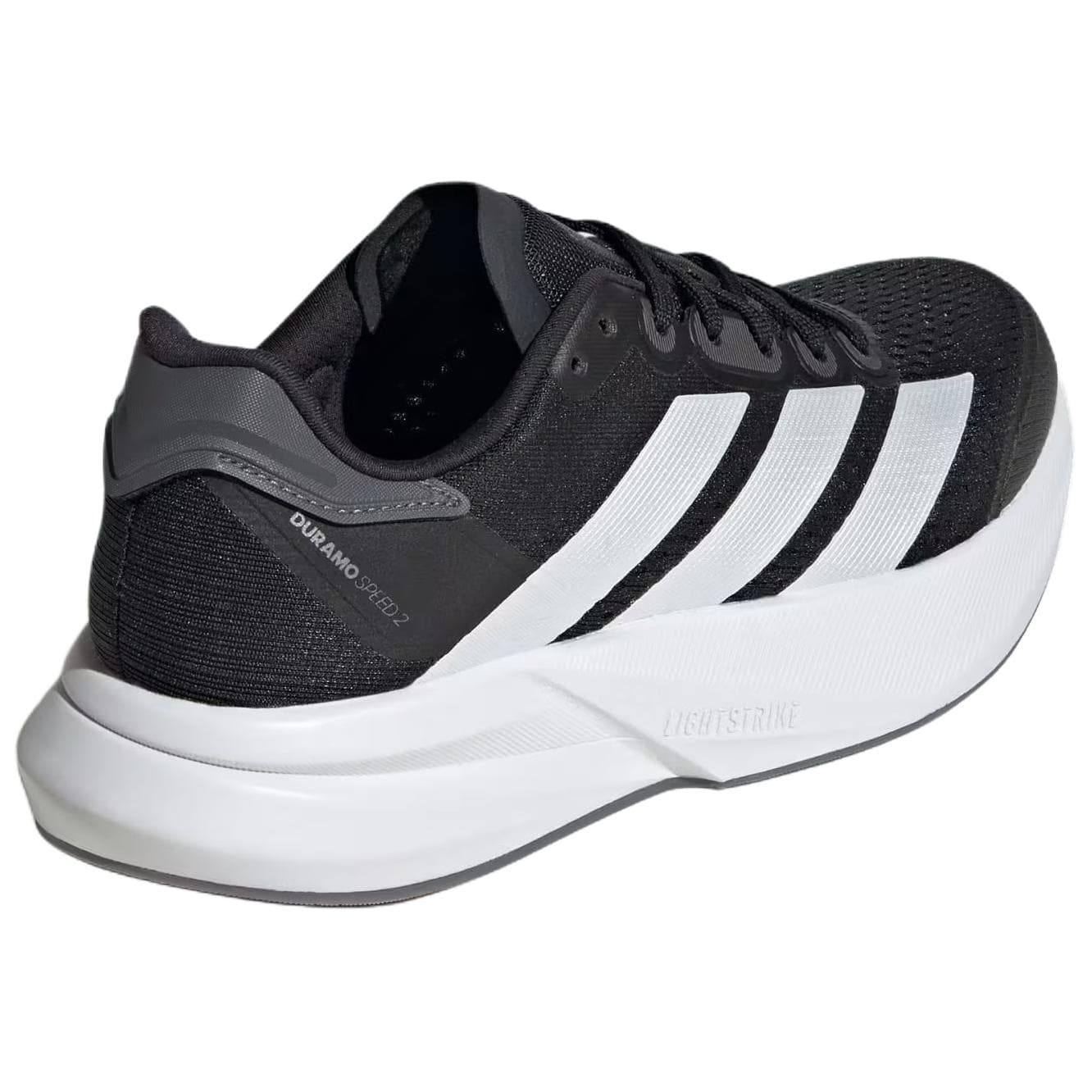 Кроссовки для бега Adidas Duramo Speed 2 Сетчатая ткань противоскользящие устойчивые к истиранию низкий топ беговые кроссовки женские - изображение 4