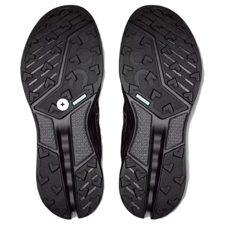 Кроссовки для бега On Cloudsurfer Trail 2 Дышащий Low Top Trail Беговые кроссовки Мужской Черный - изображение 6