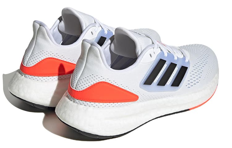 Кроссовки для бега adidas Pure Boost 22 White Black Orange - изображение 4