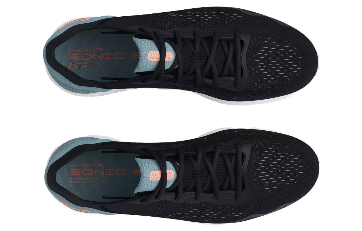 Кроссовки для бега Under Armour Hovr Sonic 6 Дышащая Амортизация Низкий Топ Беговые Кроссовки Женские Черные - изображение 4