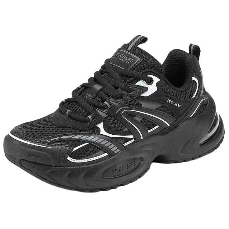 Кроссовки Skechers UNO RYZE Устойчивые к истиранию Низкие кеды Женские Черные - изображение 2
