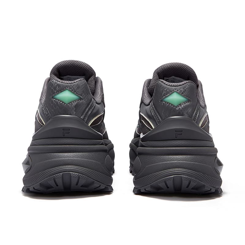 Кроссовки FILA FUSION BIANCO III Бьянко 3 Мягкий и Комфортный Устойчивый к Износу Низкий Топ Кроссовки для Бега Женские Серые - изображение 7