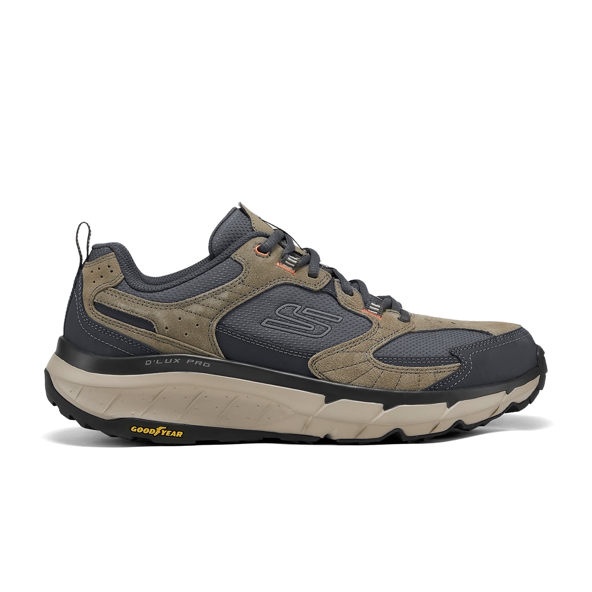 Кроссовки Skechers D'Lux Pro Устойчивый к истиранию Дышащий Легкий Низкий Топ Уличная Обувь Мужская Тауповая - изображение 2