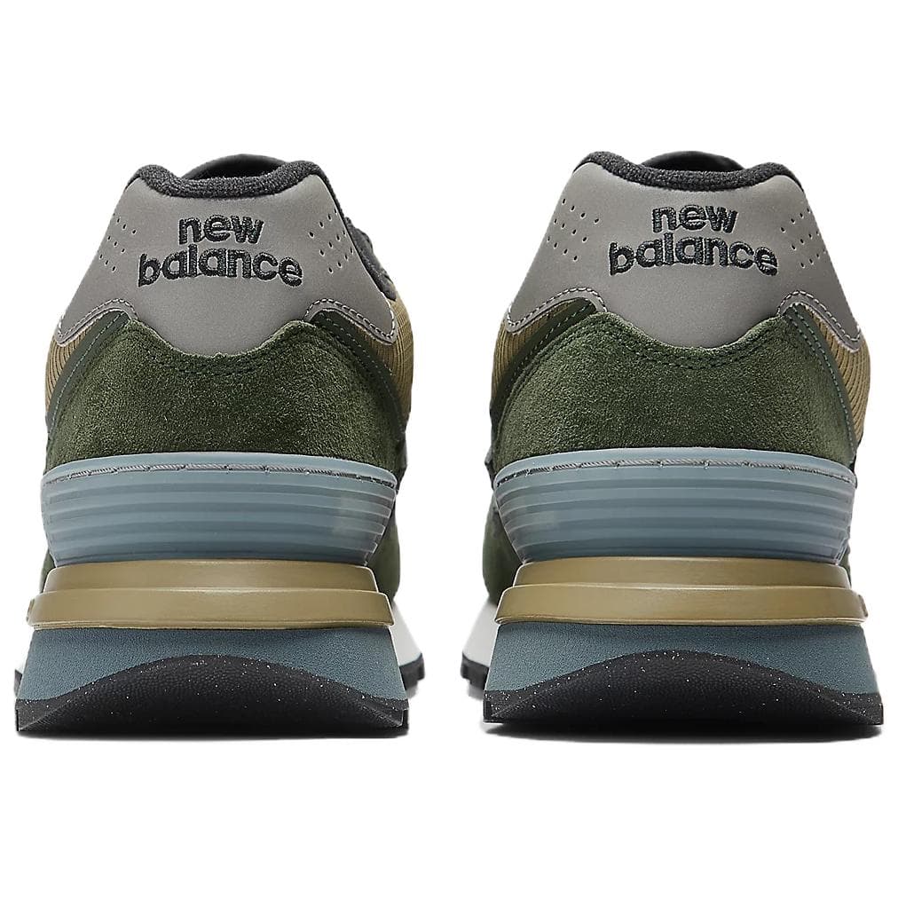 Кроссовки для бега Stone Island x New Balance 574 Green - изображение 5